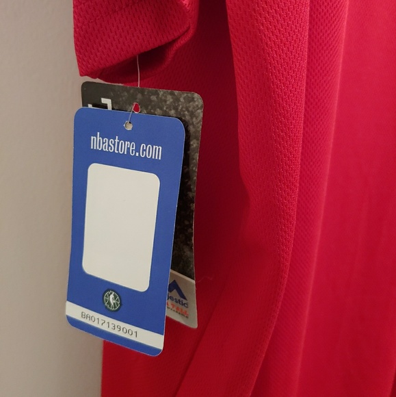 Toronto Raptors Unisex Red NBA Store Polo Shirt - Picture 7 of 7